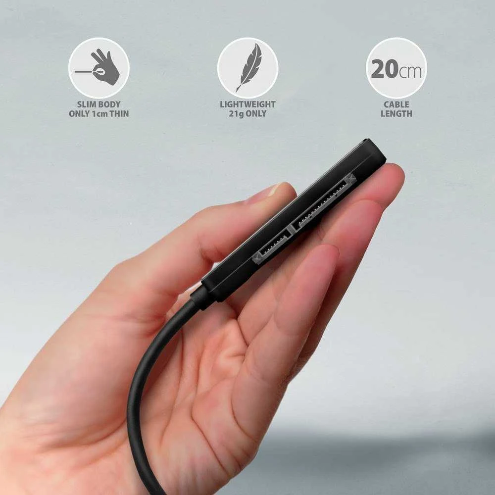 AXAGON USB-A 5Gbps SLIM adapteris, skirtas 2,5" SSD / HDD | ADSA-FP2A