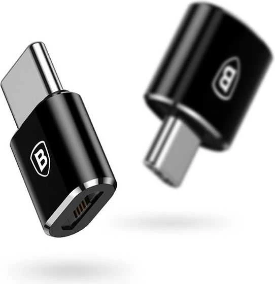 Adapteris Baseus USB C kištukas, micro USB B lizdas, OTG funkcija