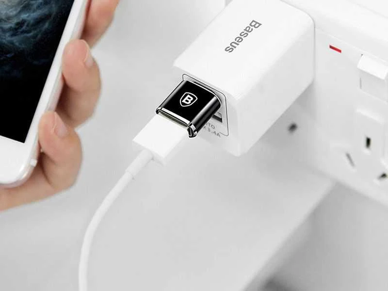 Adapteris Baseus USB C kištukas - USB A lizdas, OTG funkcija