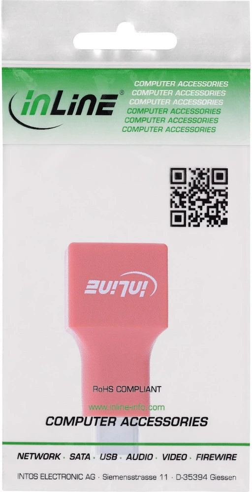 USB adapteris „Canyon InLine USB Data Blocker“ – USB-C kištuko į USB-A lizdą – 5 V 1,5 A
