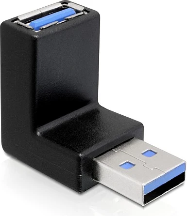 Kampinis USB 3.0 adapteris, juodas