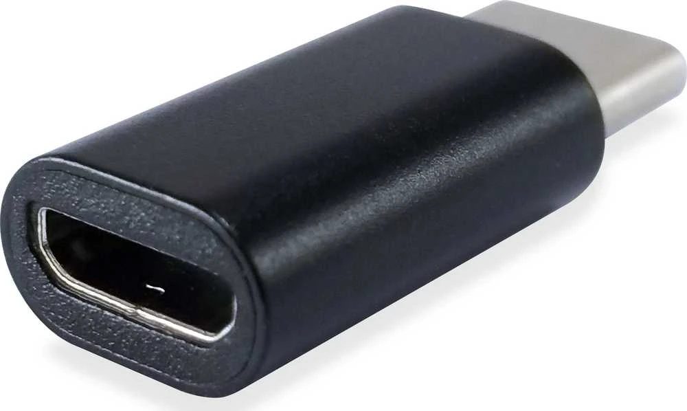 Adapteris USB Equip USB-C - MicroUSB Juodas (133472)