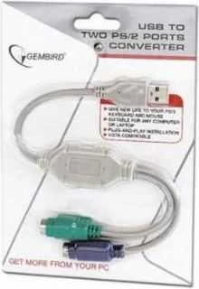 GEMBIRD UAPS12 Gembird USB to 2 jungtys PS/2 converter