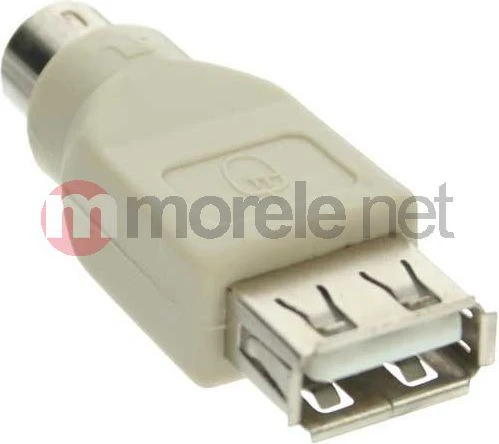 USB 2.0 į PS/2 adapteris iš „Inline“, skirtas klaviatūrai arba pelei
