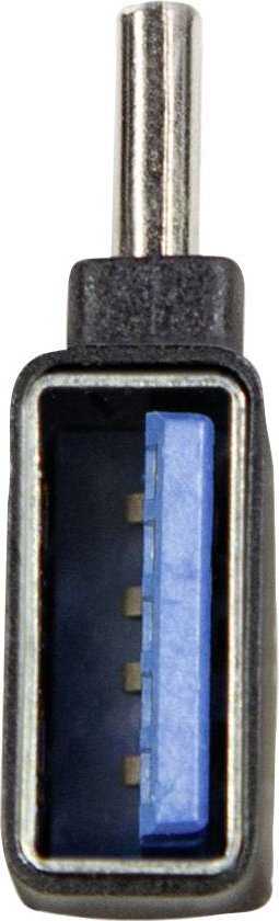 Adapteris USB LogiLink AU0055 USB-A - USB-C Juodas (AU0055)