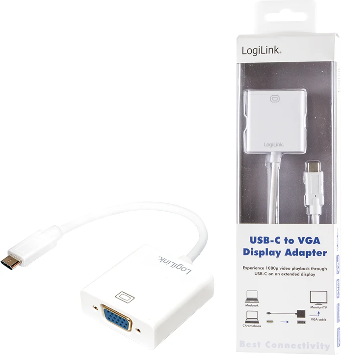 LOGILINK UA0237A LOGILINK – USB-C 3.1 į VGA adapteris