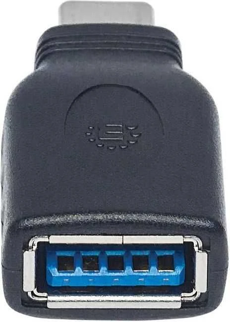 StarTech Manhattan Kabelis / Adapteris USB C USB A Juoda
