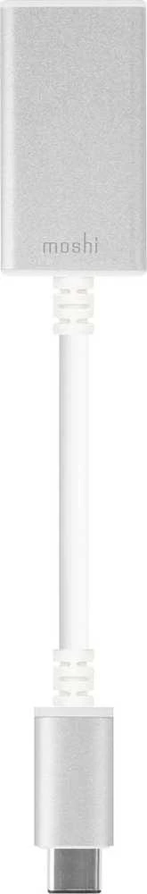 Adapteris USB Moshi USB-A - USB-C Sidabrinė (MI-USBC)