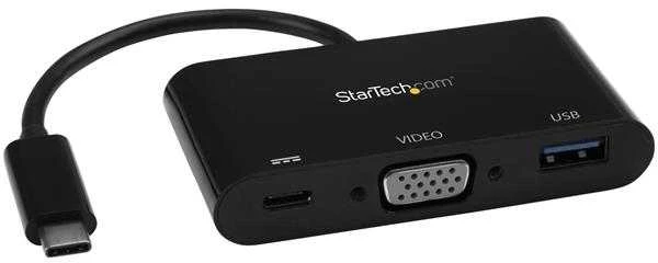 StarTech USB-C adapteris su VGA ir USB jungtimis