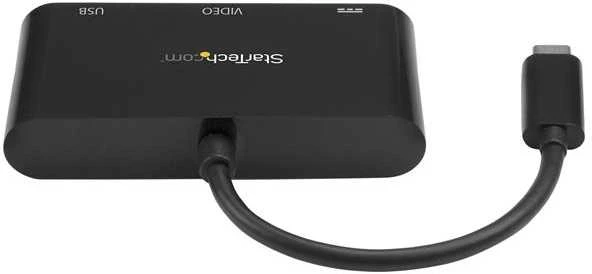 USB adapteris StarTech USB-C - VGA + USB-C + USB Juodas (CDP2VGUACP)