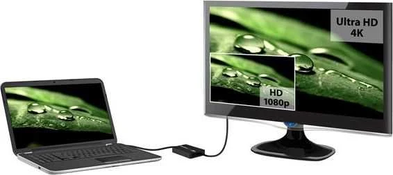 USB adapteris StarTech USB - DisplayPort Juodas (USB32DP4K)