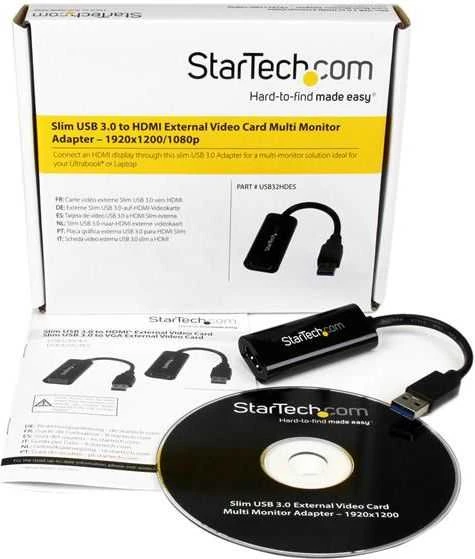 USB 3.0 į HDMI adapteris Startech USB32HDES
