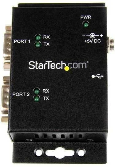 USB - RS232 adapteris Startech ICUSB2322I Juodas