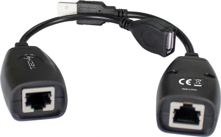 TECHLY USB ilgintuvas Cat.5E/6 kabeliu 50m