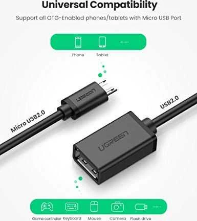 UGREEN US133 adapteris Micro USB OTG