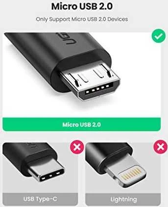 UGREEN US133 adapteris Micro USB OTG