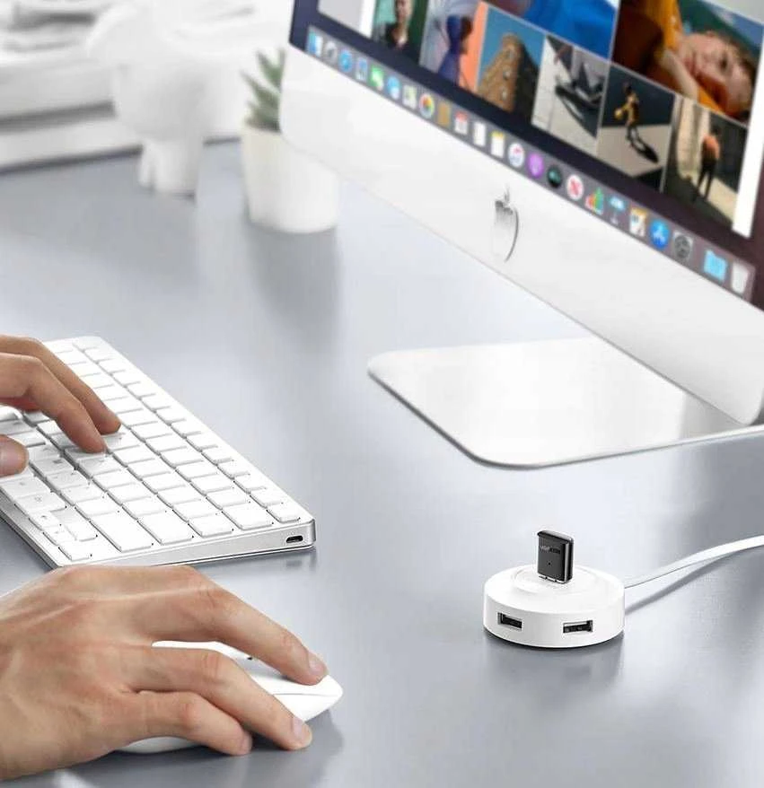 USB adapteris UGREEN CM390 Bluetooth 5.0 PC (juodas)