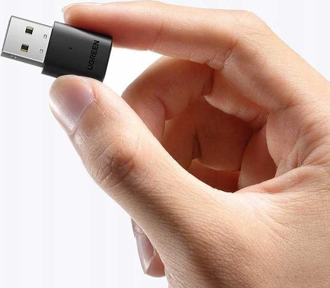 USB adapteris UGREEN CM390 Bluetooth 5.0 PC (juodas)