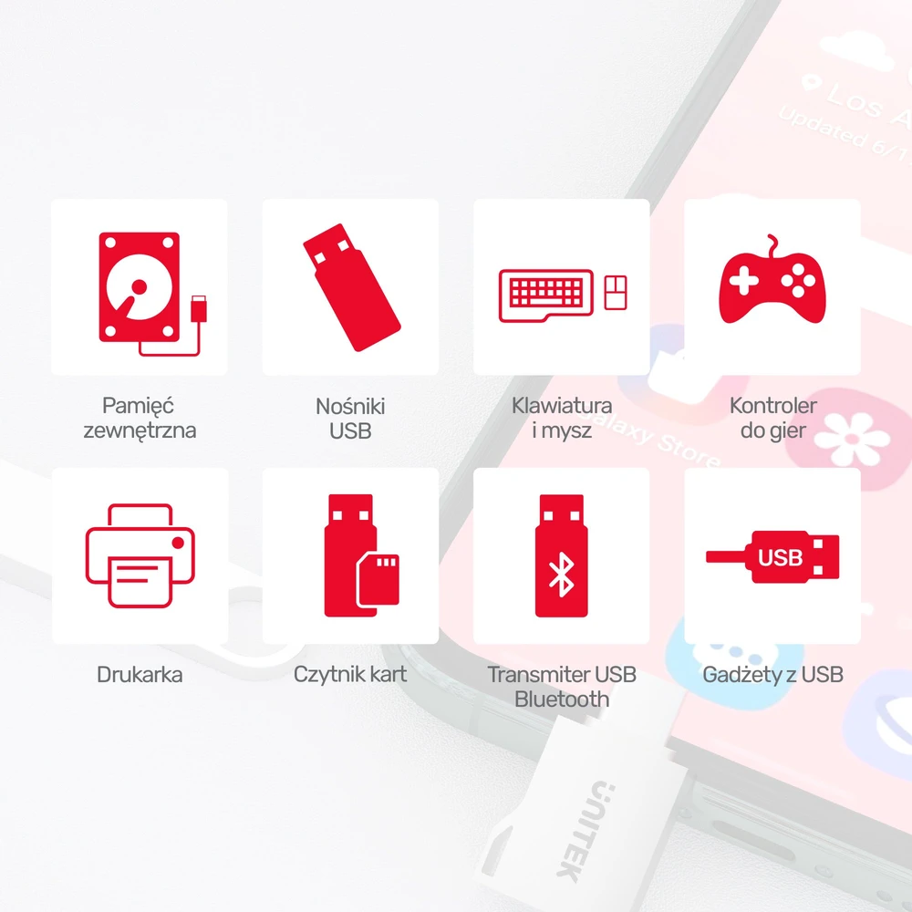UNITEK A1025GNI ADAPTERIS USB-A – USB-C 3.1 Gen1 F/M