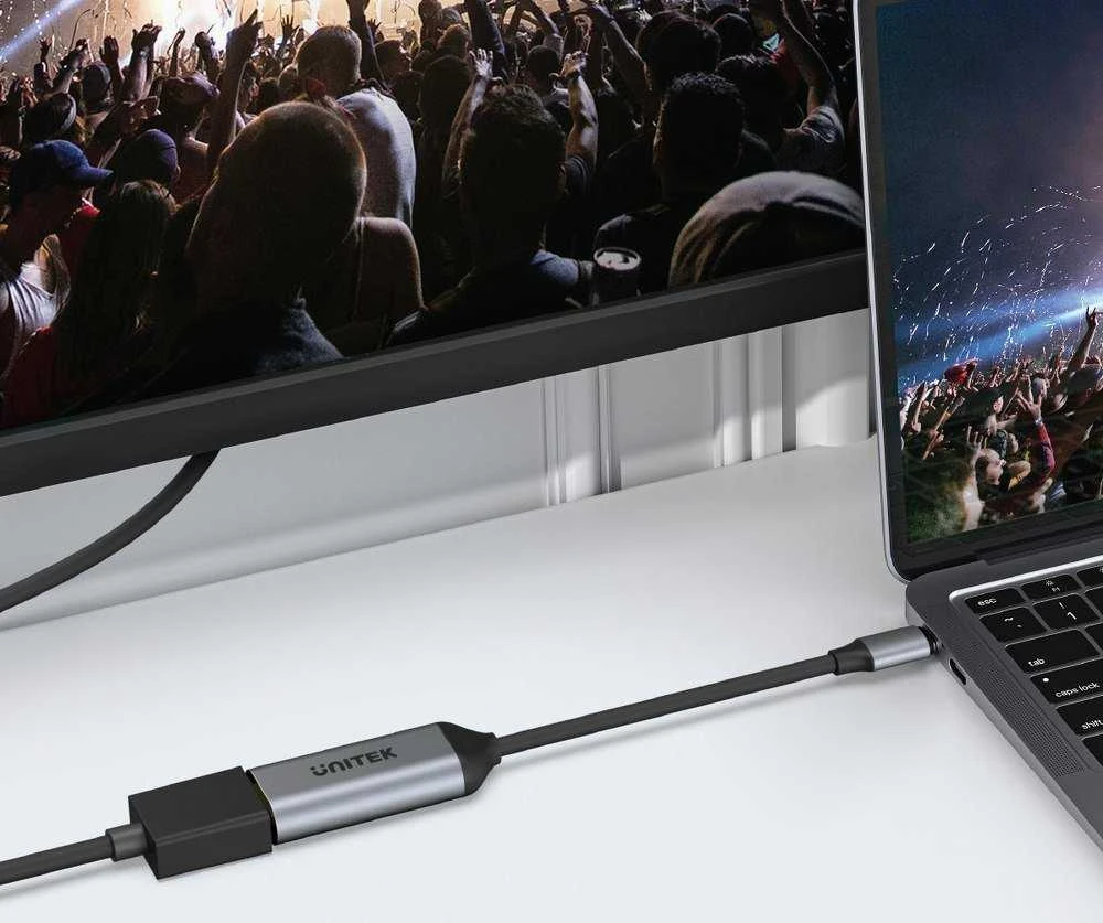 Adapteris - Unitek V1420A, USB-C į HDMI 2.0 4K 60Hz