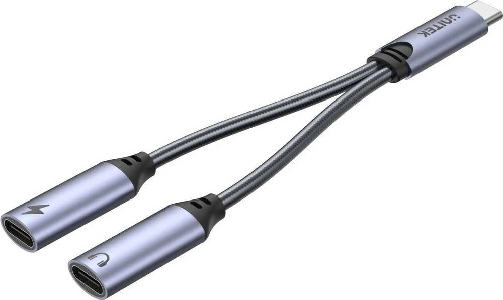 UNITEK ADAPTERIS USB-C - 2X USB-C, 18W, AU