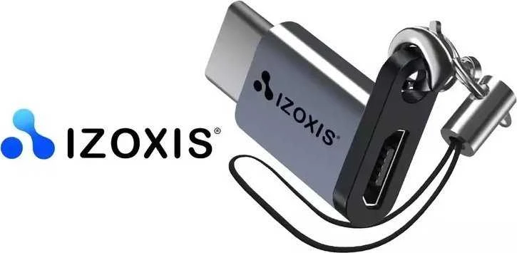Izoxis USB-C - USB micro B 2.0 adapter