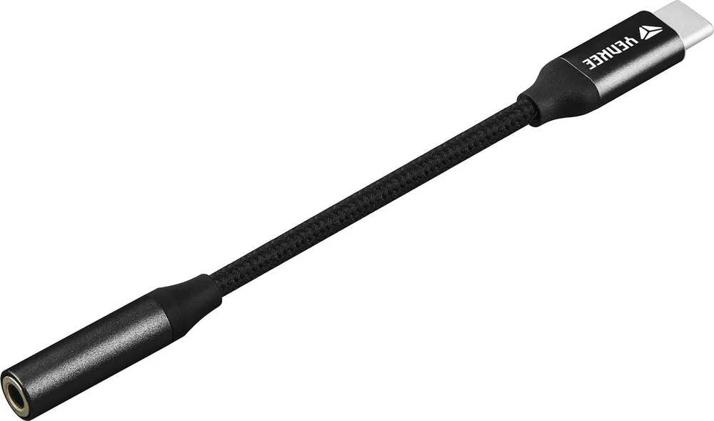 USB adapteris Yenkee YTC 102 USB-C - Jack 3.5mm Juodas (35054433)