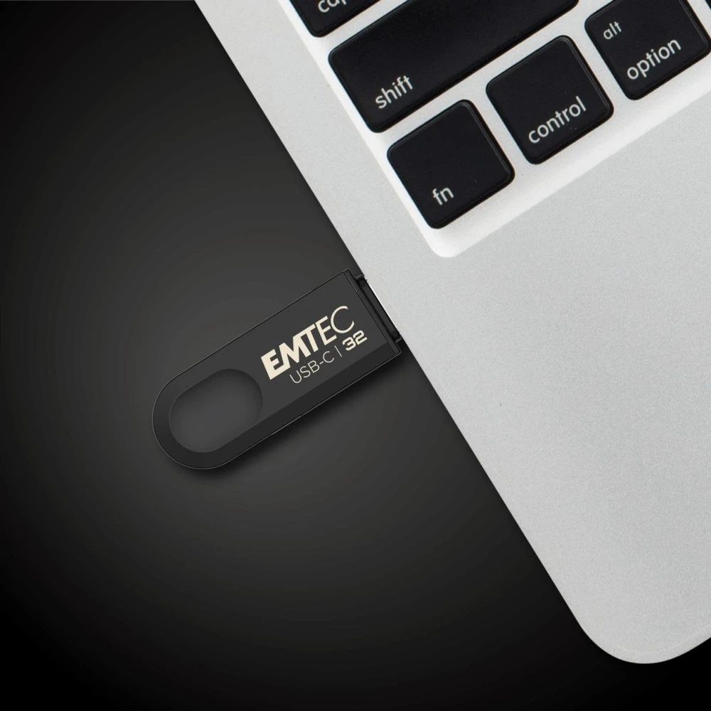 Pendrive Emtec C280 32 GB USB Type-C 3.2 Gen 1 Juodas (ECMMD32GC283)