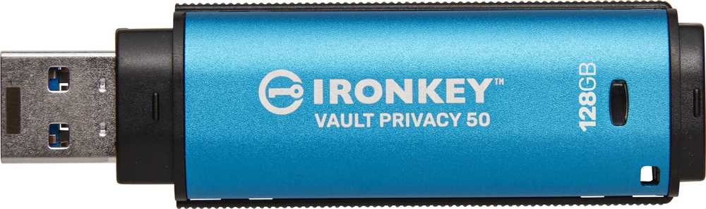 „Kingston IronKey Vault Privacy 50“ 128 GB USB 3.0 256 bitų AES šifravimas