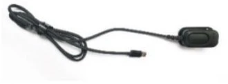 Zebra USB-C–3,5 mm adapterio laidas su PTT mygtuku, ausinių palaikymu