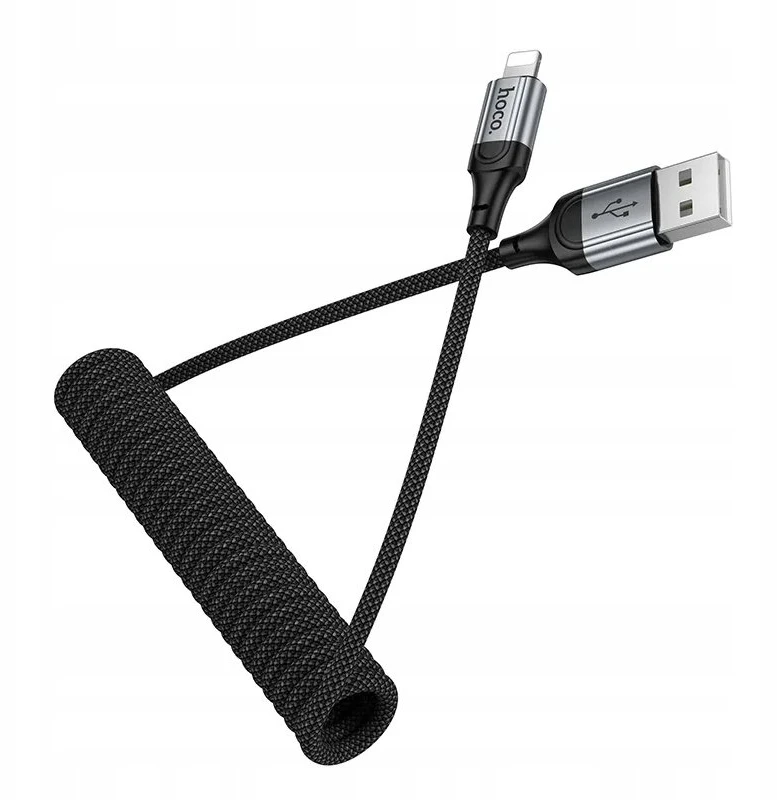 USB C - Lightning kabelis Hoco PD 27W 1,5 m X121 juodas