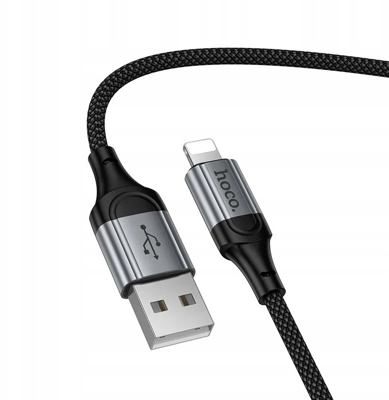 USB C - Lightning kabelis Hoco PD 27W 1,5 m X121 juodas