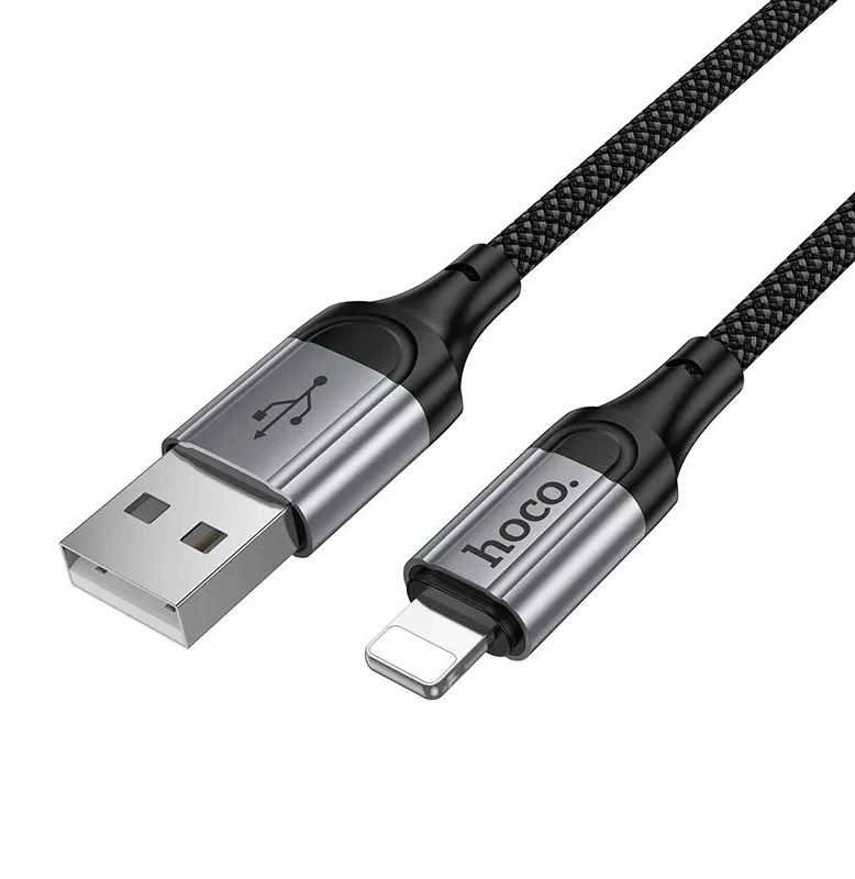 USB C - Lightning kabelis Hoco PD 27W 1,5 m X121 juodas