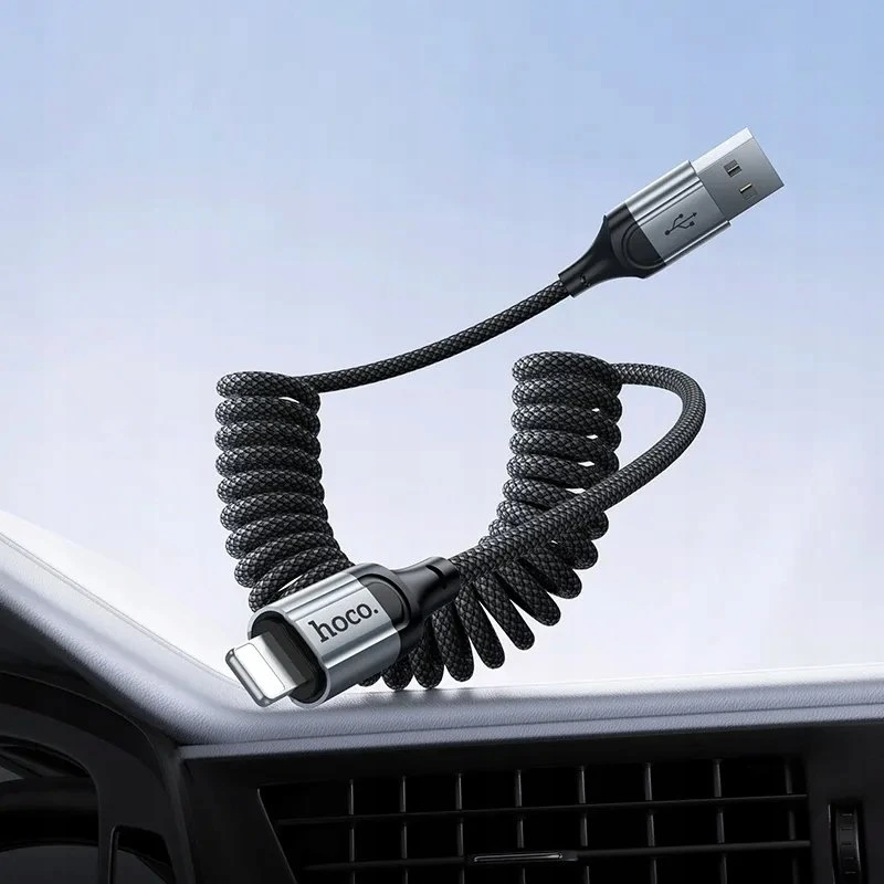 USB C - Lightning kabelis Hoco PD 27W 1,5 m X121 juodas