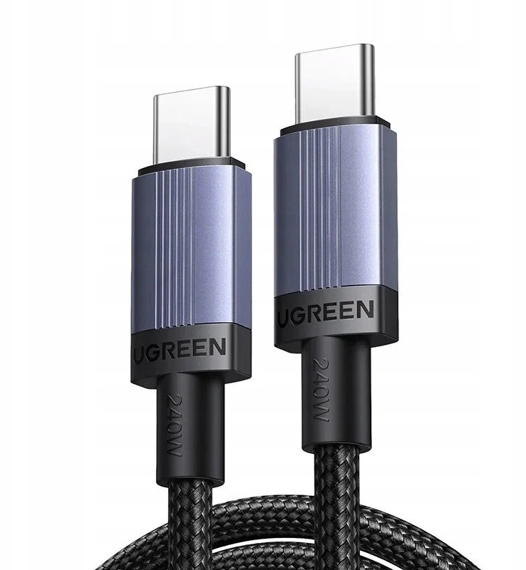 Ugreen USB-C į USB-C PD kabelis 240W 3m - Juodas