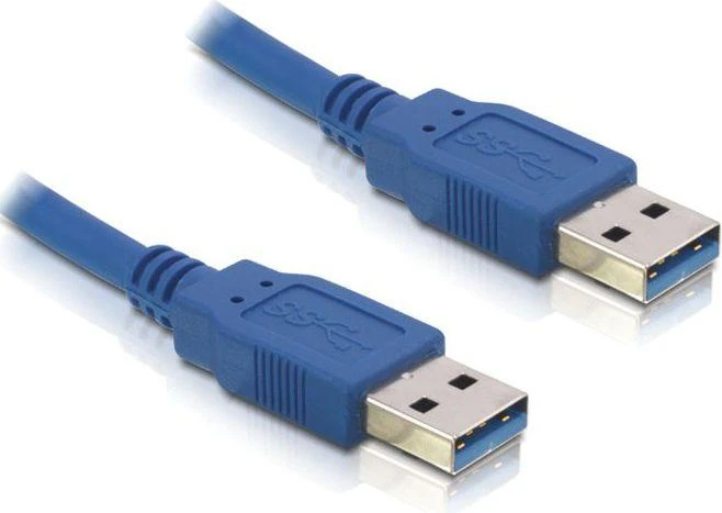 Delock Cable USB 3.0 A tipo kištukas > USB 3.0 A tipo kištukas 2 m mėlynas