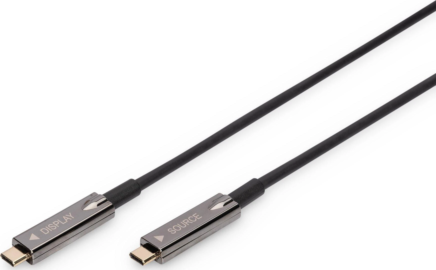 Assmann Electronic DIGITUS USB Type-C – USB Type-C AOC hibridinis FO kabelis 4K 60Hz USB 3.1 SPEC 10m