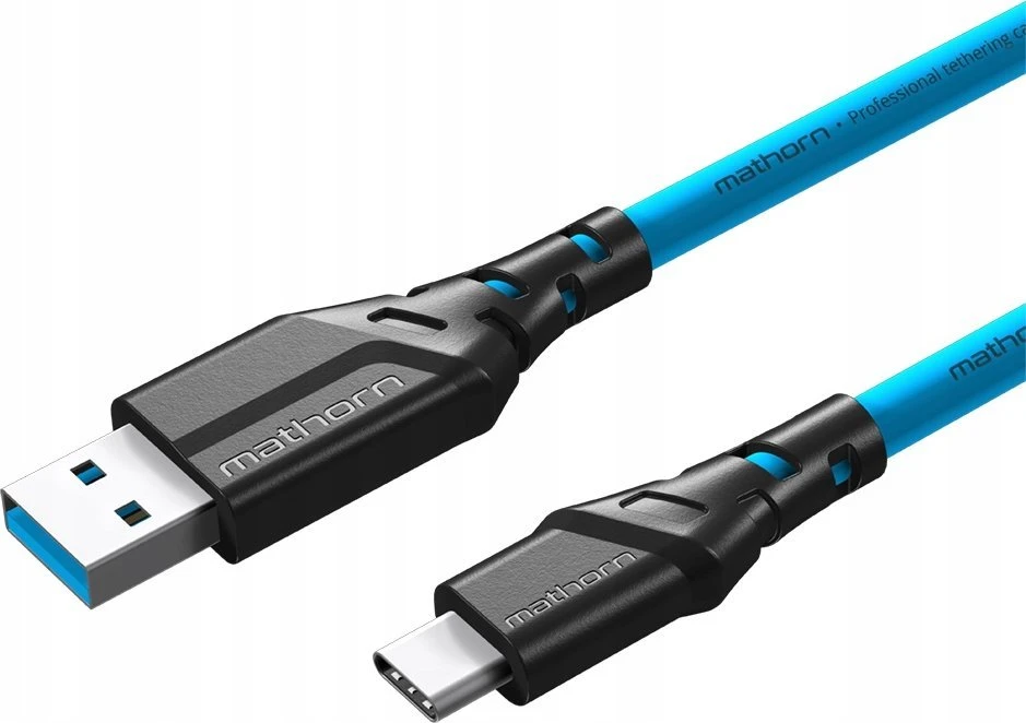 USB Eaton laidas USB-A + USB-C - USB-C 2 m mėlynas (MTC-200)