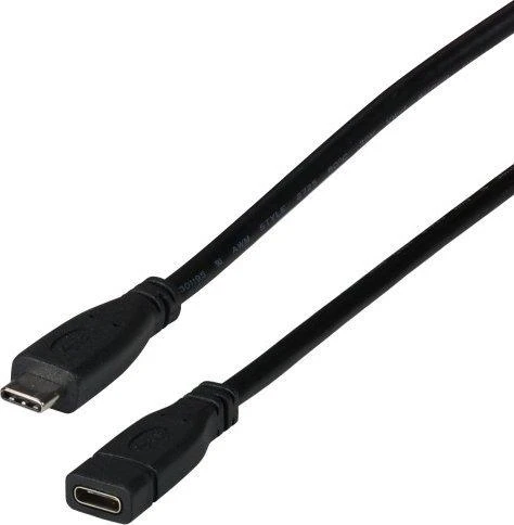 Efb Elektronik Kabelis USB EFB USB-C - USB-C 1 m Juodas (EBUSBC-USBC10GE.1)