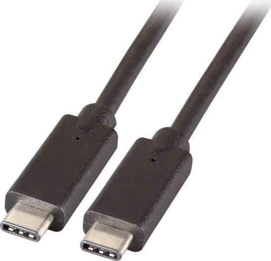Kabelis USB EFB USB-C - USB-C 1 m Juodas (K5283-5ASW.1)