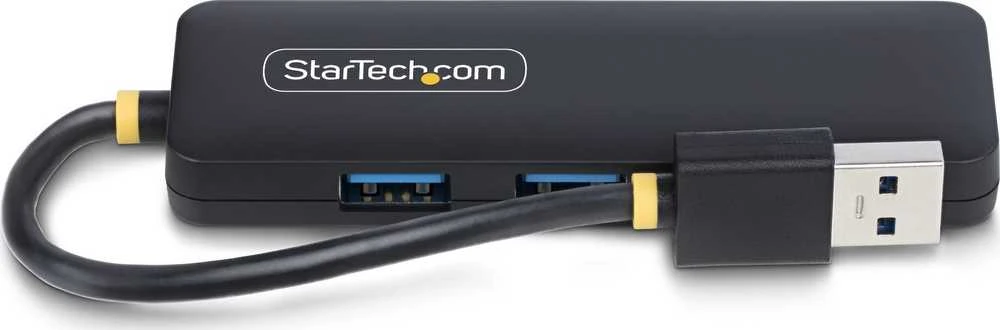 „StarTech“ 4 prievadų USB-A šakotuvas, 5 Gbps, nešiojamas / maitinamas