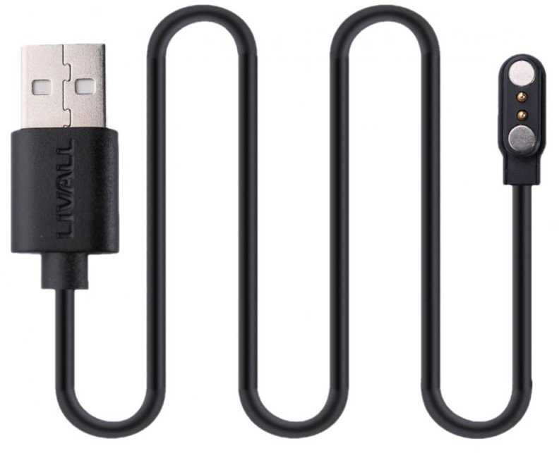 USB įkrovimo laidas šalmams Livall PW-010 magnetinis 1m