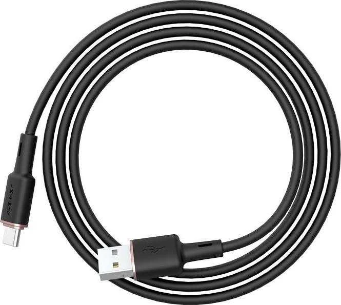 USB laidas Acefast C2-04 USB-A į USB-C 1.2m juodas