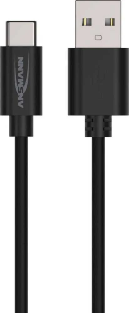 Ansmann duomenų ir įkrovimo kabelis iš USB į USB-Typ-C 100 cm