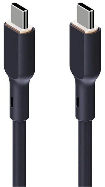 USB kabelis Aukey USB-C - USB-C 1,8 m juodas (Aukey)