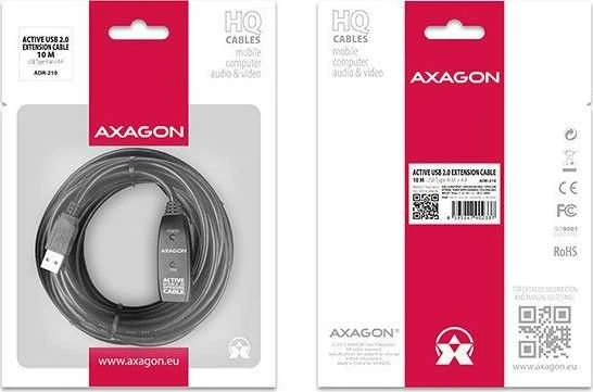 AXAGON | USB kartotuvo kabelis | ADR-210 | USB A tipo į USB A tipo