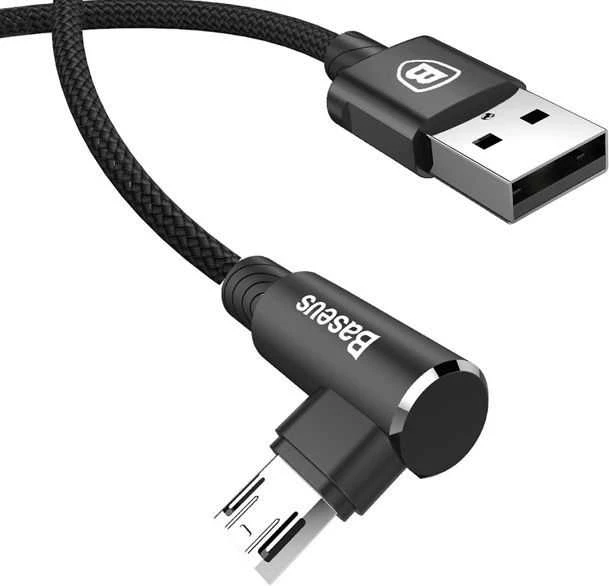 Baseus MVP Elbow USB MicroUSB pakrovimo laidas | 1.5A/2m