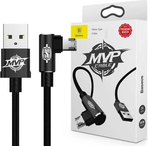 Baseus MVP Elbow USB MicroUSB pakrovimo laidas | 1.5A/2m