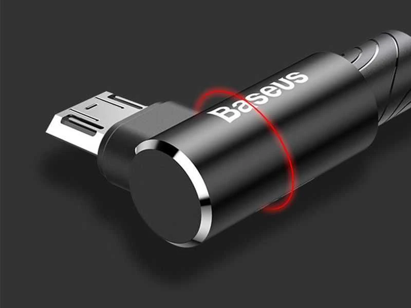 Baseus MVP Elbow USB MicroUSB pakrovimo laidas | 1.5A/2m