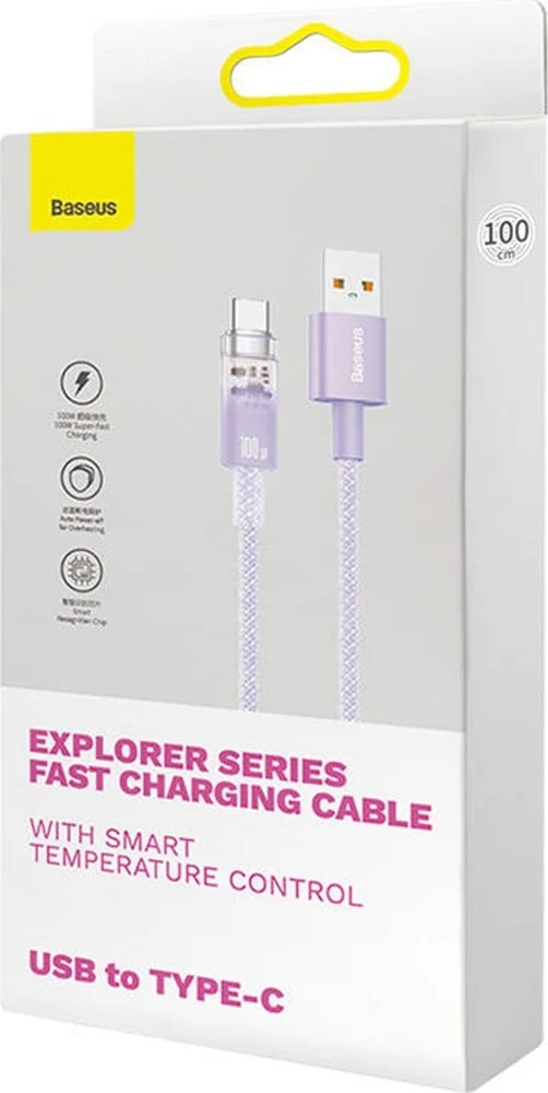 Greitas įkrovimas USB-C Baseus Flash, QC 3.0, Huawei SCP, Samsung AFC, 5A, 1m (žalia)